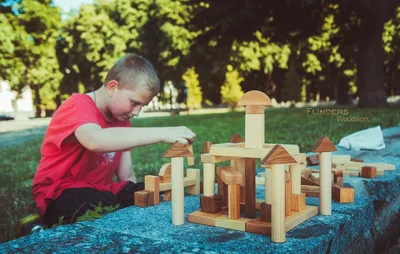 Designer + Game for Children | Town of wood | FlindLand <51>