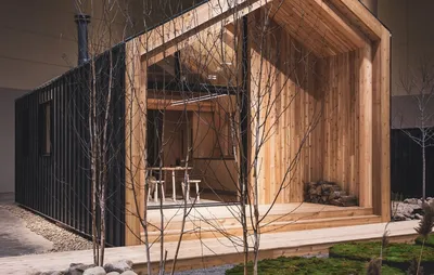 Scandinavian House 37 м2 | Compact House to Order