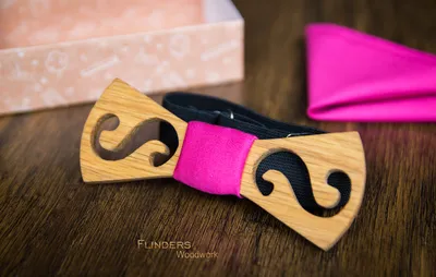 Стильна Краватка-Метелик для Дівчат <Sexy Pink Infinity>