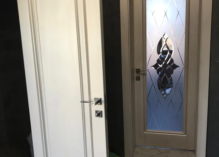 White-Silver Ash door. Stylish interior doors