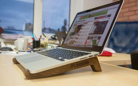 Stands for MacBook Pro / Air. Wooden Stand for Laptops / Accessories Apple 