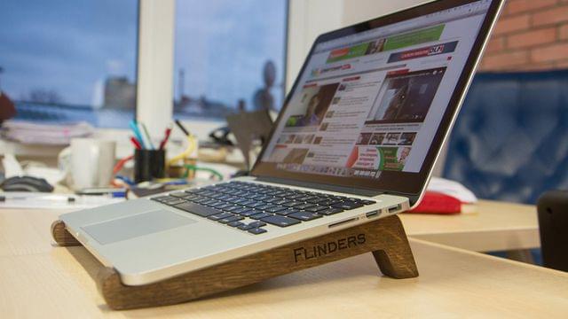 Stands for MacBook Pro / Air. Wooden Stand for Laptops / Accessories Apple
