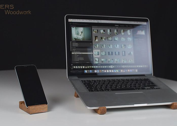 Apple Set | Stand for Smartphone | Stand for MacBook Pro / Air