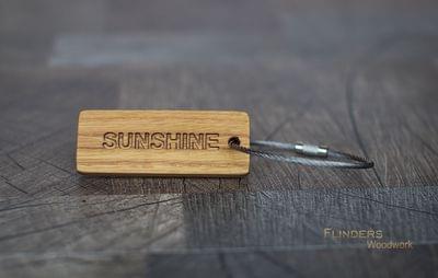 Gift Keychain <SUNSHINE> Steel Carabiner