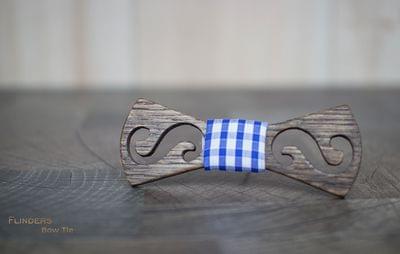 Bow Tie <TWIST> Original Wood Accessory