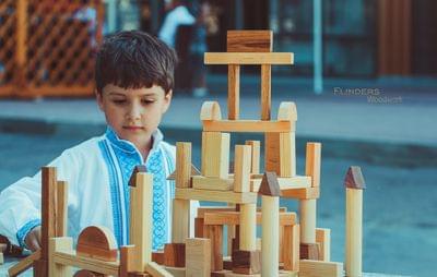 Конструктор + Гра для Дітей | Городок з дерева | FlindLand <51>