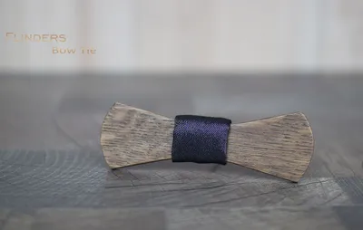 Bow Tie <ASTON> Classsic Wooden Accessory