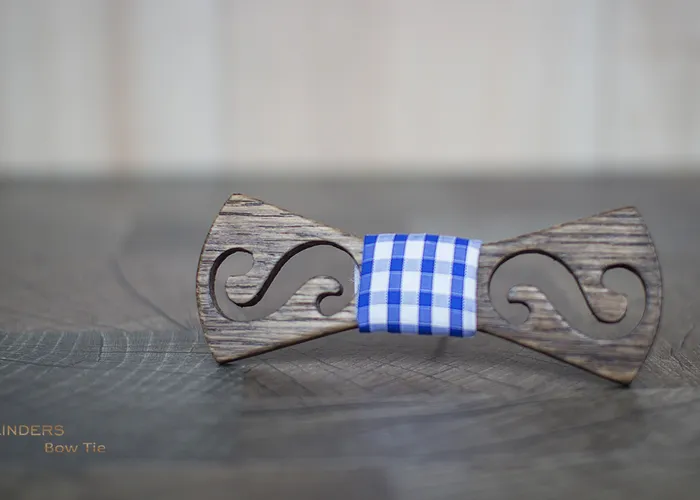 Bow Tie <TWIST> Original Wood Accessory