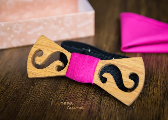 Stylish Bow Tie for Girls <Sexy Pink Infinity>