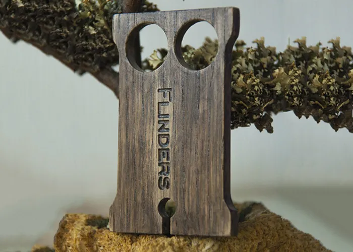 FLinkeep headphone holder. Dark oak