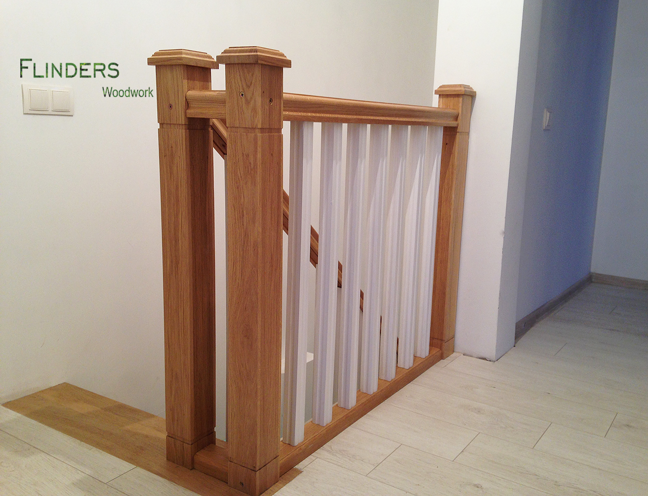 stair gate for spiral stairs